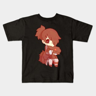 Rogue + Skiadrum plushie Kids T-Shirt